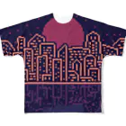 M&AのSunset All-Over Print T-Shirt