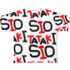 SIO TATAKI★のSIOTATAKI赤黒 All-Over Print T-Shirt