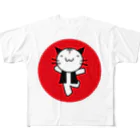 ゴロニャーのダサT屋さんの猫ダンス!　Zodiac Cats Dance！ フルグラフィックTシャツ