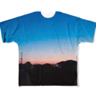 きょうは、なにをきようか。の夕焼けが綺麗だったから All-Over Print T-Shirt