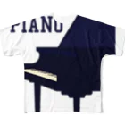 DRIPPEDのGRAND PIANO-グランドピアノ- フルグラフィックTシャツ