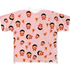 ☆こぺりん本舗☆の続続々いっぱいよさこいナル子 All-Over Print T-Shirt