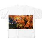 臥龍の紅葉 All-Over Print T-Shirt