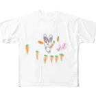 おもしろストアのusagi_san All-Over Print T-Shirt