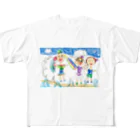 おもしろストアのfamilly フルグラフィックTシャツ