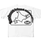 flatman.artのSeC_Snowboard Island HOKKAIDO！ フルグラフィックTシャツ