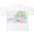 ばにたすの店のいい加減にシーサイドホテル フルグラフィックTシャツ