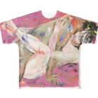 倫平のだいしゅきホールドシリーズ4 All-Over Print T-Shirt