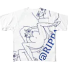 marakahマラカの@RIPPA All-Over Print T-Shirt