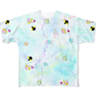 1℃⑥8〜わんど☆ろくまる屋の踊るロクマル All-Over Print T-Shirt