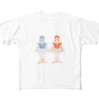 のなみみほのバレエ×ぽっちゃりさん All-Over Print T-Shirt