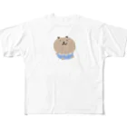 Bunshopの爽やかくまちゃんだけ フルグラフィックTシャツ