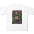 ８BOMRIの淡い色の薔薇 All-Over Print T-Shirt