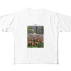 𝑷𝑶𝑴𝑷𝑶𝑴𝑹𝑰𝒀のかわいいチューリップ🌷 All-Over Print T-Shirt