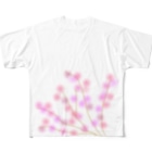 タンポポの春桜 All-Over Print T-Shirt