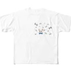 ONE STORYのおめかし猫 All-Over Print T-Shirt