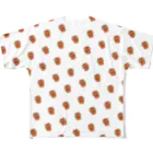 8anna storeの太陽サンサン、オレンジ色の沖縄のシーサー！ All-Over Print T-Shirt