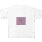 ゆるゆるいらすとのゆるいサメ All-Over Print T-Shirt