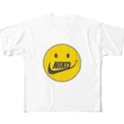 グラフィンのNIKO ! ナイキじゃなくてニコです。 All-Over Print T-Shirt