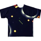 metao dzn【メタヲデザイン】のSPIN All-Over Print T-Shirt