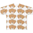 だぎちゃん| クスッとゆるイラストのビーグルがいっぱい All-Over Print T-Shirt