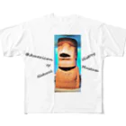 ヒーリングスマイルのニューヨークのモアイくん All-Over Print T-Shirt