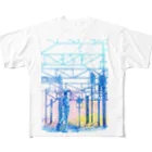 新商品PTオリジナルショップの矢ヶ崎第一閉そく信号機(碓氷線) All-Over Print T-Shirt