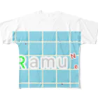 RaNextのRamuNext フルグラフィックTシャツ