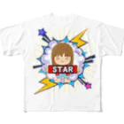 星月芽依のめいめいTシャツ All-Over Print T-Shirt