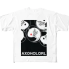 キョムノのaxoholorl フルグラフィックTシャツ