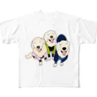 niconicotontonのうちの子1番☆サリー＆すみれ＆六花 ② All-Over Print T-Shirt