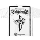 MKO DESIGNの【Order】Enlightened from Ingress フルグラフィックTシャツ