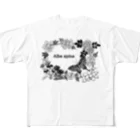 Alba spinaのボタニカル-バタフライ All-Over Print T-Shirt