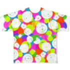 UFOchanのカラフル渦巻模様 All-Over Print T-Shirt