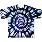 kowareulのkowareul タイダイT 青 All-Over Print T-Shirt