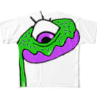 psychodoughnutsの【psychodoughnuts】ロゴマーク All-Over Print T-Shirt