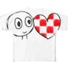 yagiyaのshirotaro-はーと2- All-Over Print T-Shirt