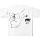 AZNDAショップ！のはなすじ　ごきげんごはん All-Over Print T-Shirt