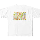 Miki OrangeのFriendscolorful2 All-Over Print T-Shirt