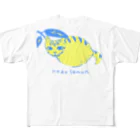 nya-mew（ニャーミュー）のねこレモン All-Over Print T-Shirt
