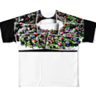 ちょっと夢見るわんだーらんどの手作りリースのアレンジ All-Over Print T-Shirt