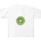 夏のゆゆゆのキウイの断面図 フルグラフィックTシャツ