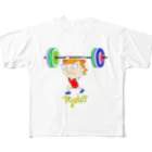 charlolのfight charlie All-Over Print T-Shirt