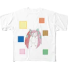 クロノアカネSHOPの手書きツギハちゃん２ フルグラフィックTシャツ