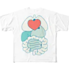 うまうまよかよかのNaizow-cool フルグラフィックTシャツ