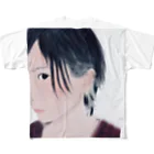 つきさん（絵を描くのが好き）のはいで様のグッズ All-Over Print T-Shirt