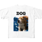 SummerSkywalkerのdog All-Over Print T-Shirt