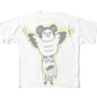 あやさんの色の薄いカンムリクマタカ All-Over Print T-Shirt