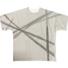 yumi81japanの不眠症 フルグラフィックTシャツ