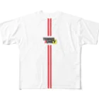 TENNIS JYUNKYの19.TENNIS JUNKYロゴTシャツ ジャパン フルグラフィックTシャツ